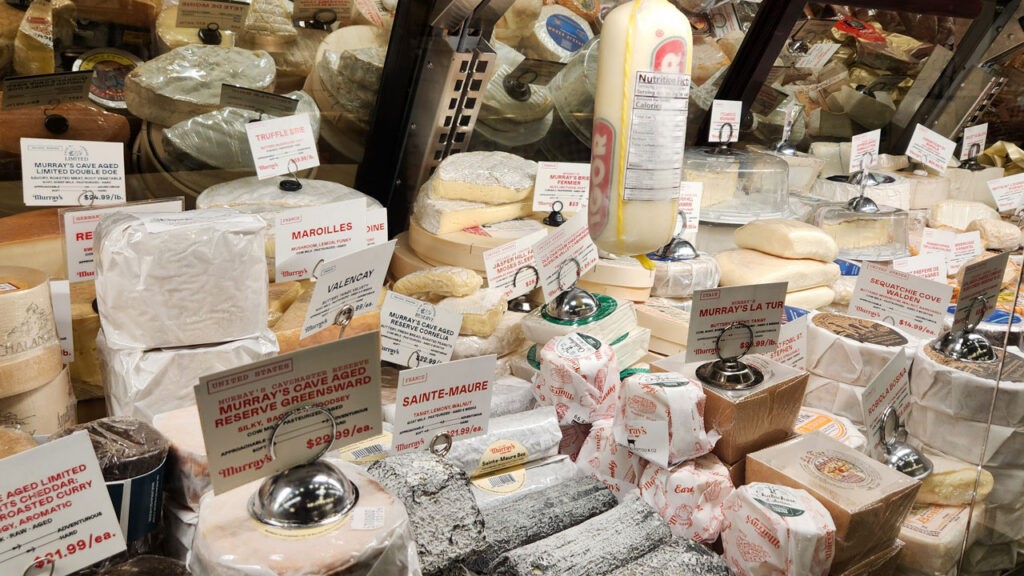 Murray’s cheesemongers make specialty cheese more approachable by guiding shoppers through the extensive selection, asking about their tastes, occasions and needs to recommend the right cheese for every meal or celebration.